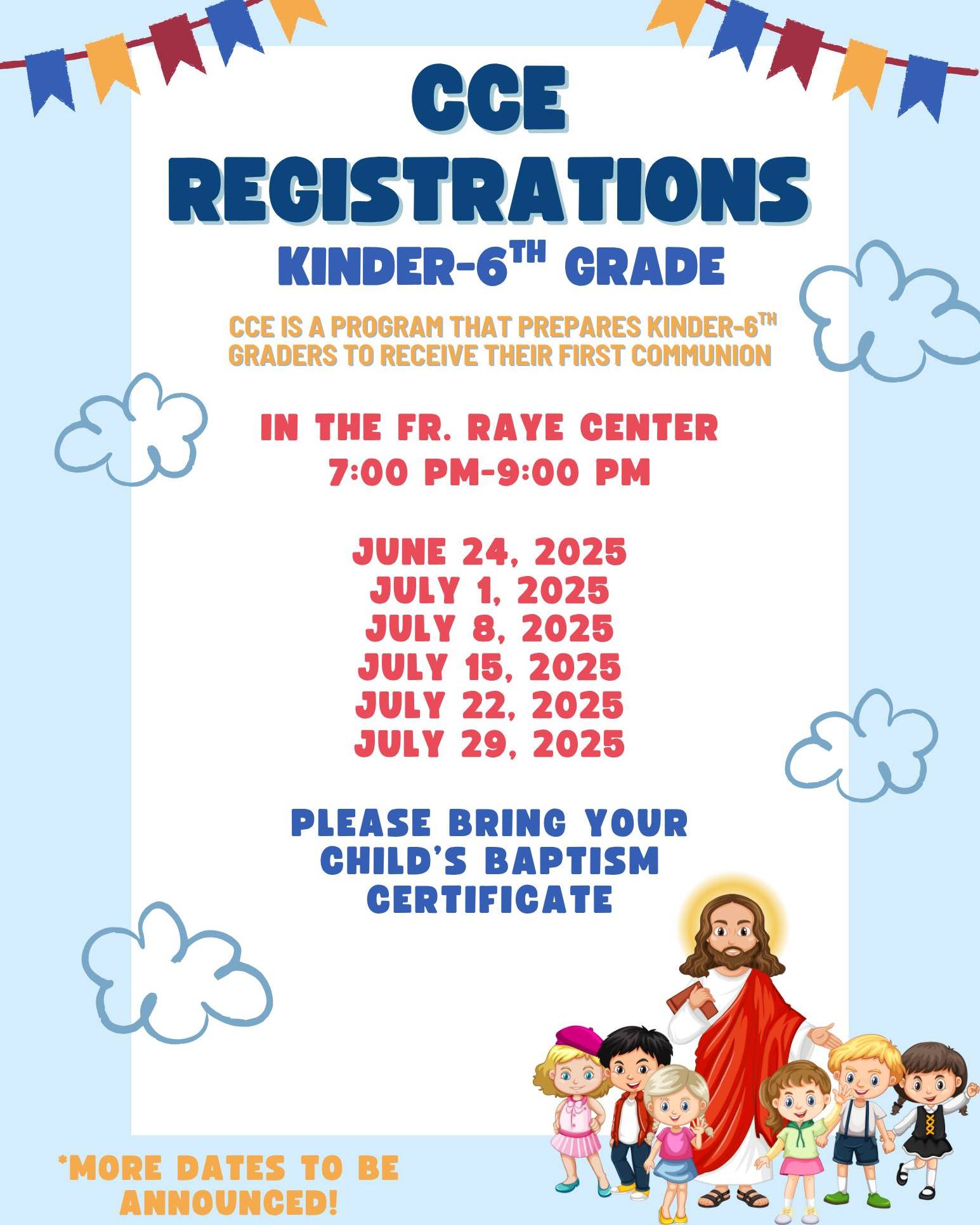 📣 Exciting news! CCE... - St Jerome Catholic Church, Houston | Facebook
