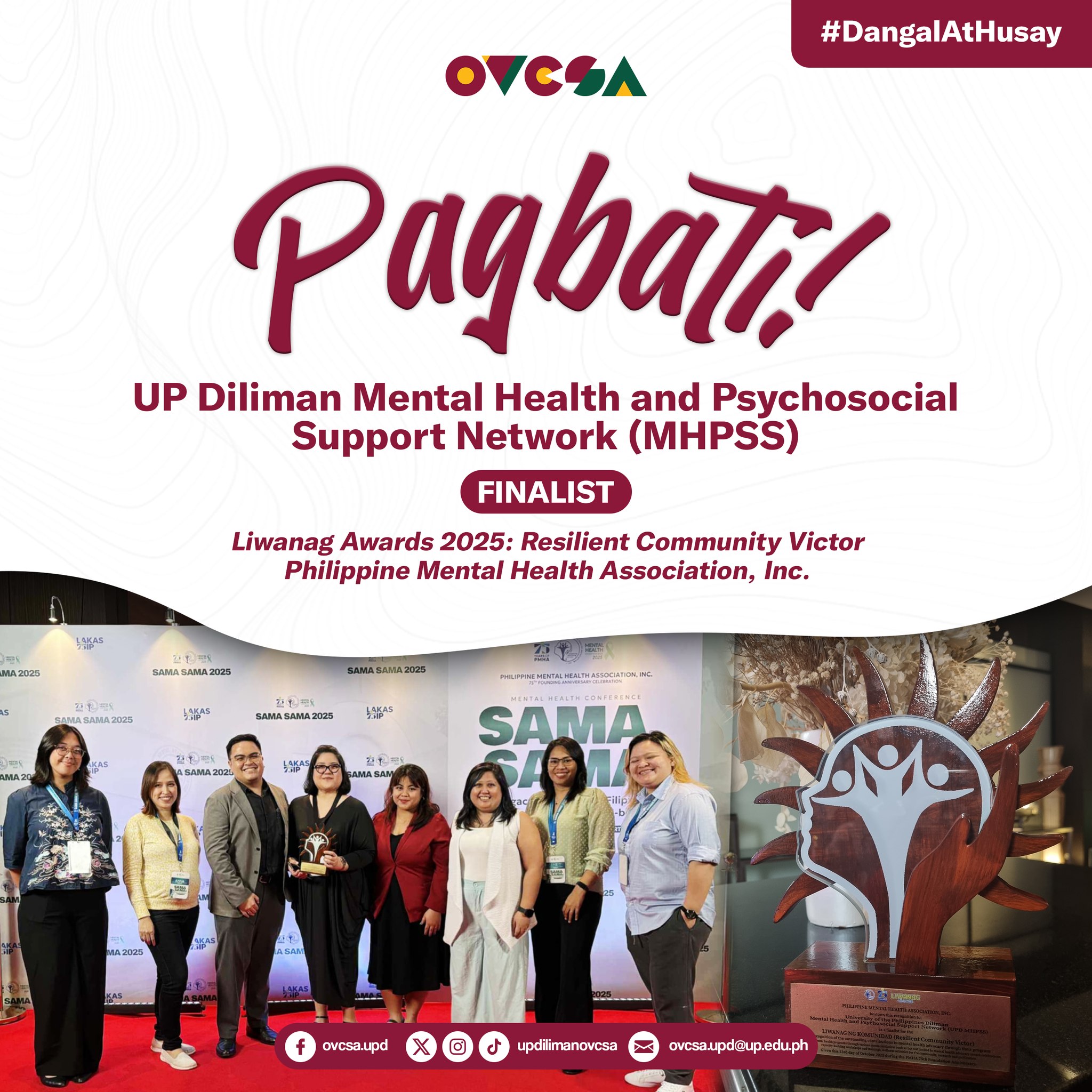 UP - Maraming salamat sa Philippine Mental Health Association, Inc. sa ...