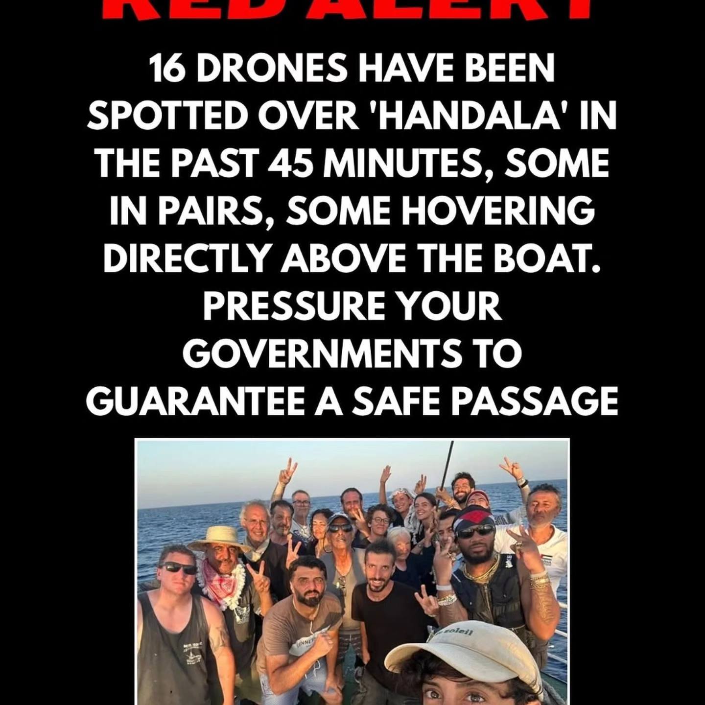Galway - @call2actionnow 🚨RED ALERT - FREEDOM FLOTILLA’S HANDALA🚨 ...