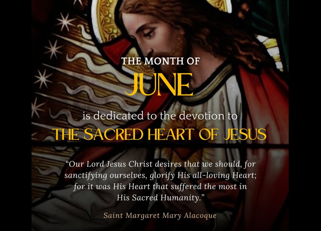 The month of June... - Immaculate Conception Catholic Church | Facebook