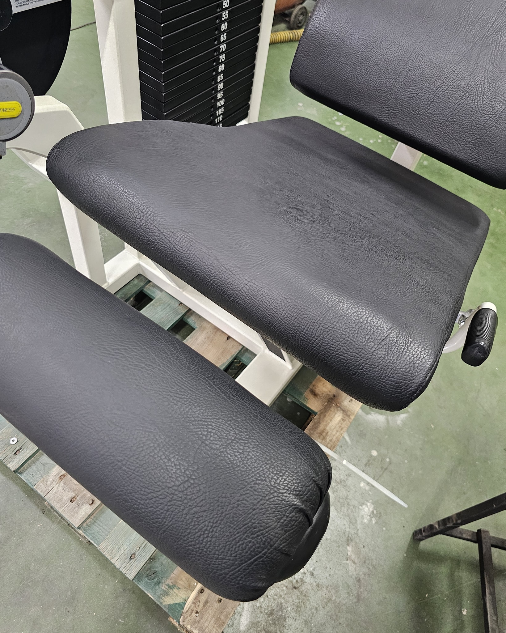 Set Allenamento Yoga KaMieeg - Attrezzi Fitness In Pelle Nera K8 - Foto 4
