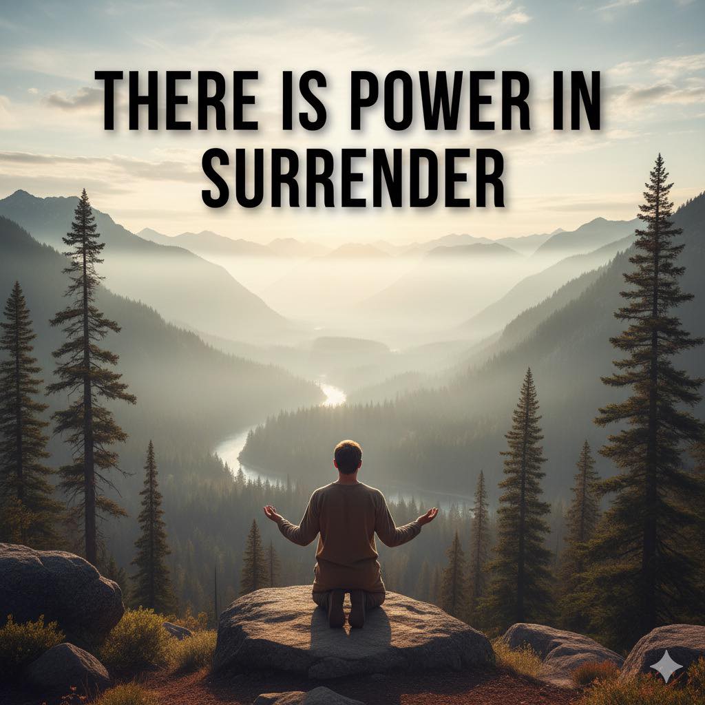 Forward - There Is Power in Surrender 📖 Verse: “Be still, and know that ...