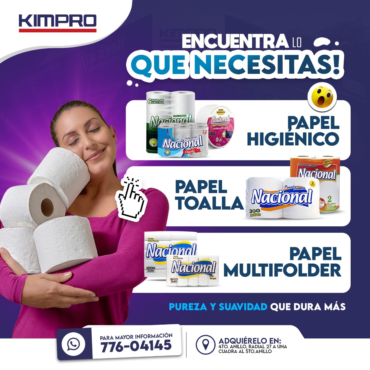 Kimpro - ¿Buscas suavidad, resistencia y duración en cada hoja ...