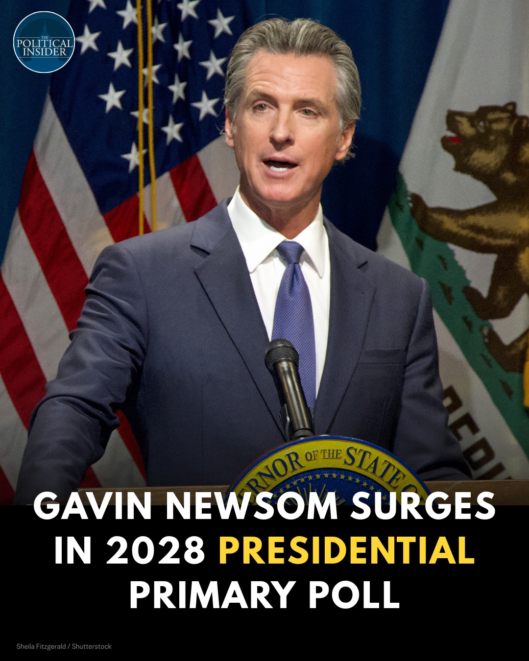 Newsom Gains Ground as Opposition... - The Political Insider | Facebook