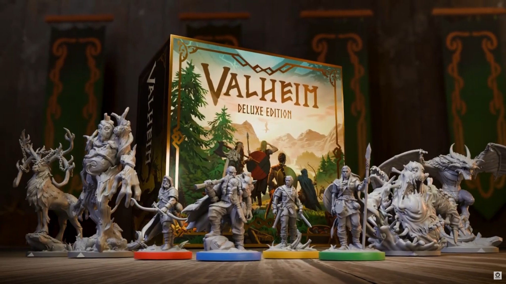 The #Valheim board game campaign goes live today! We still have a 