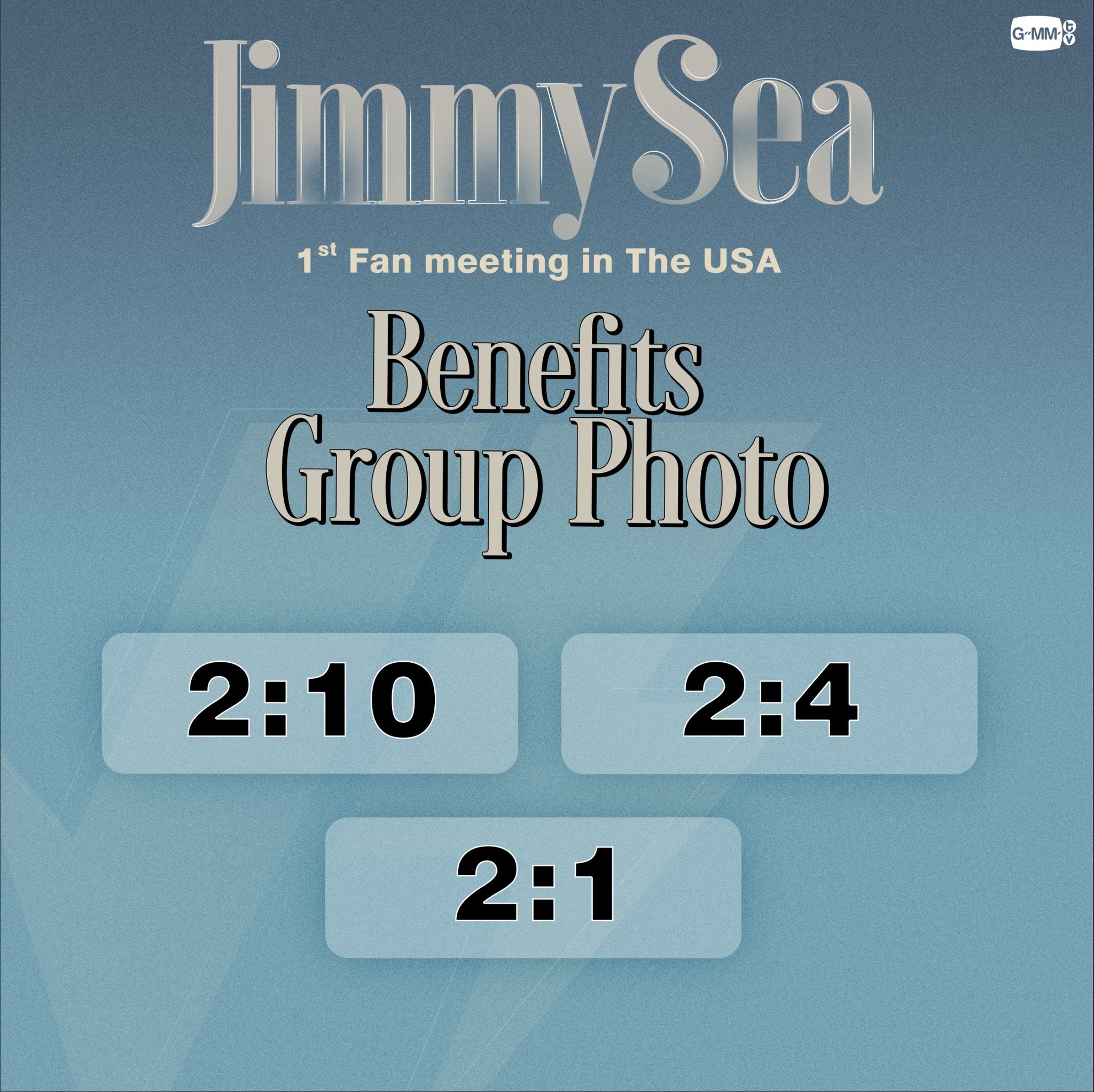PHOTO Benefits | Jimmy-Sea 1st Fan Meeting in the USA GROUP PHOTO