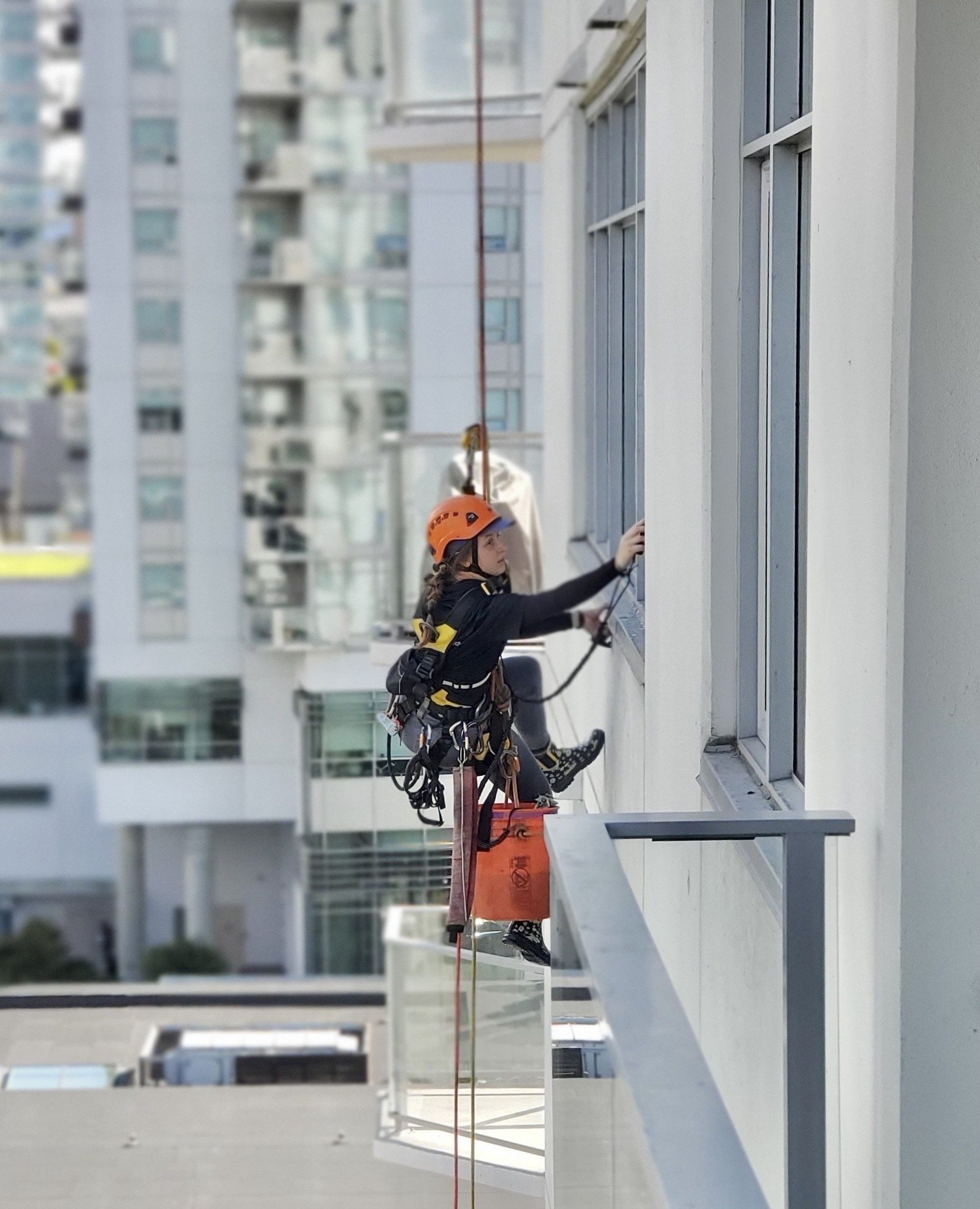 Black - Have you heard? 👂️ Rope access emerged in the 1980s, inspired ...