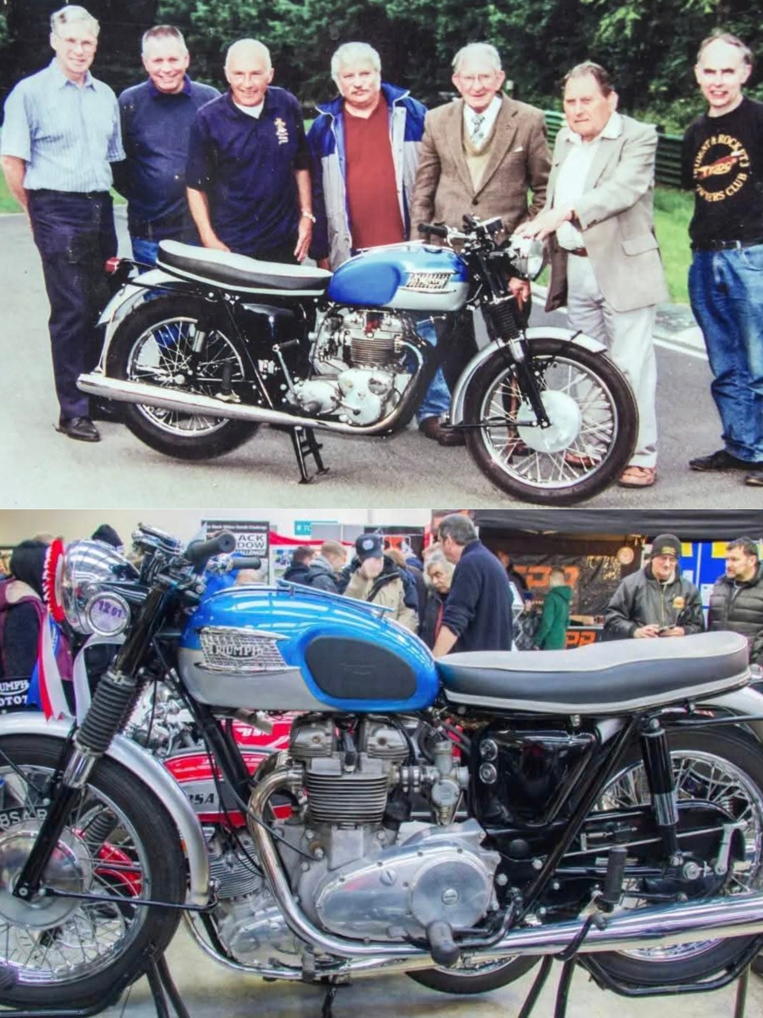 1965 Triumph Trident P1 Prototype - created by Bert Hopwood and