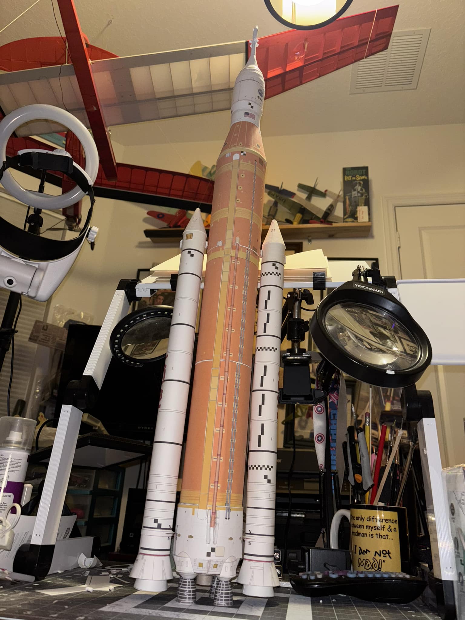 1/100 Space Shuttle Endeavour Card Model Update