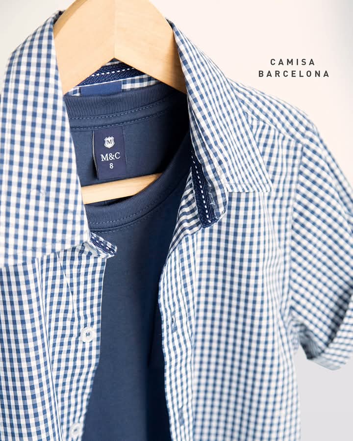 Mimo - 👕 Camisa Barcelona: Estilo clásico, siempre actual 🌟 Perfecta ...