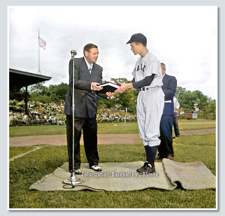 Baseball - Today In 1948: Future President George H. W. Bush meets ...