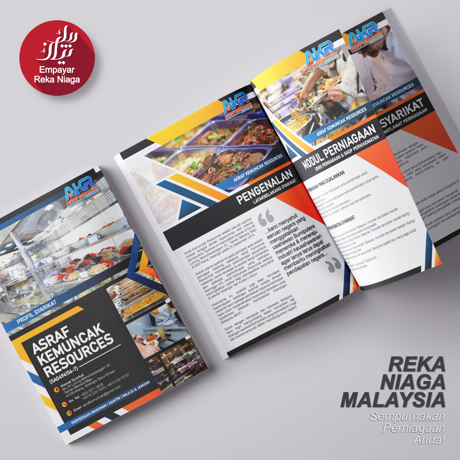 Rekaan grafik profil syarikat... - Reka Niaga - Malaysia
