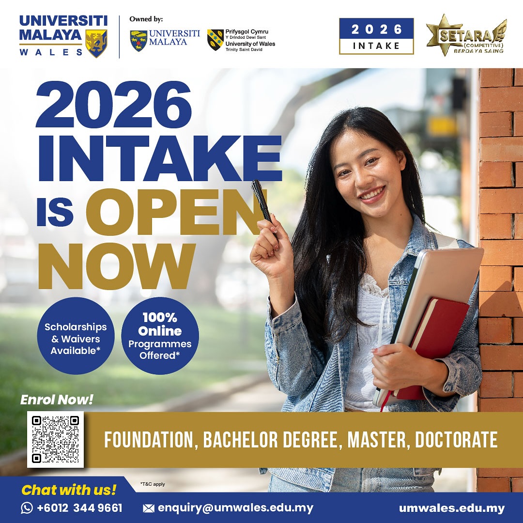 Universiti - Jan 2026 Intake is NOW OPEN! 🎓 Kick-start your future with ...