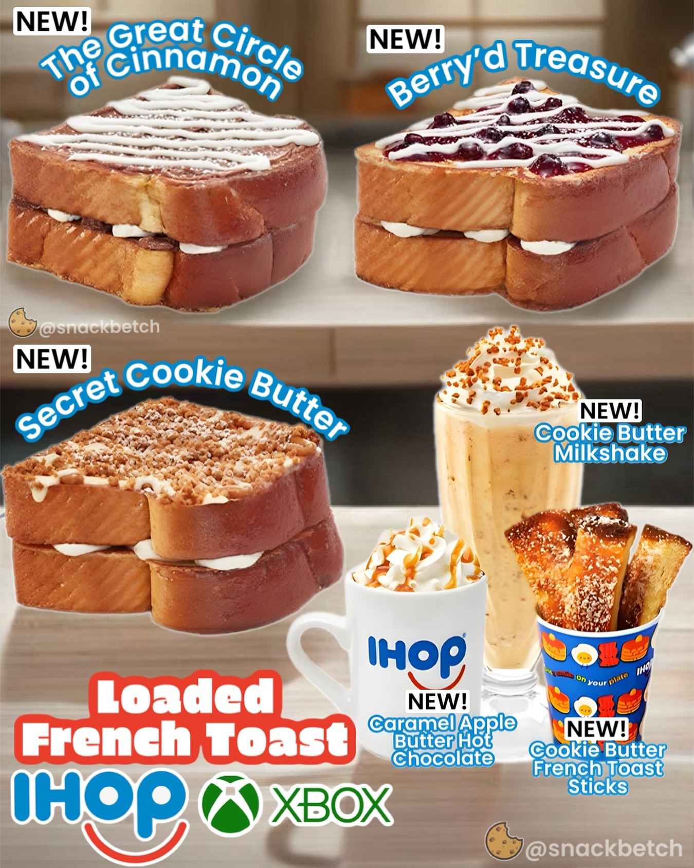 Snack Betch - New IHOP Fully Loaded French Toast! - The...