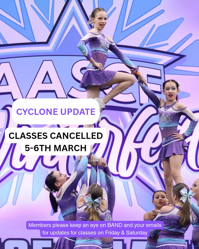 Infinity - ‼️ CLASSES CANCELLED ‼️ Due to the approaching cyclone, all ...