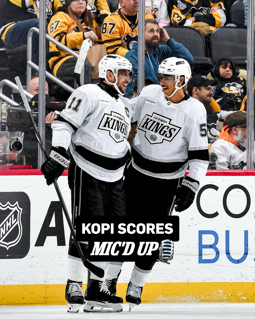 LA Kings - The only thing better than Kopi scoring is Kopi... | Facebook
