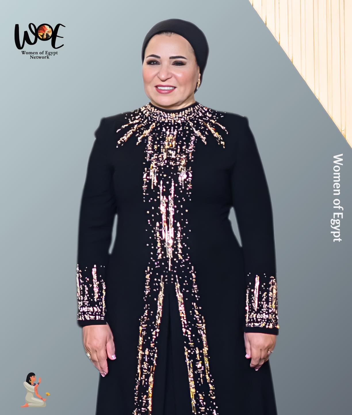 Women - سيدة مصر الأولى انتصار السيسى تألقت فى حفل افتتاح المتحف المصرى ...