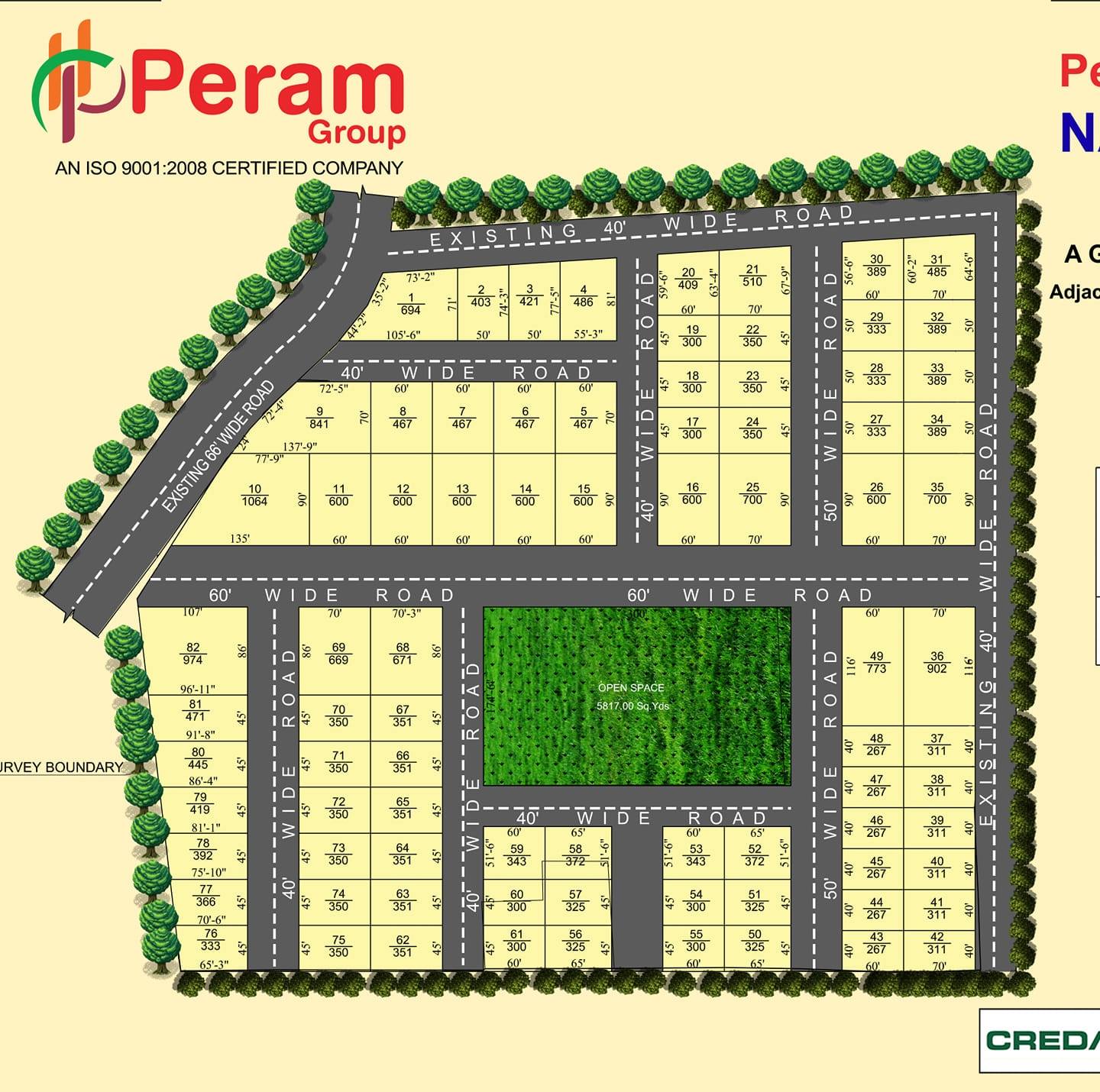 Open plots in Hyderabad PERAM group | Hyderabad