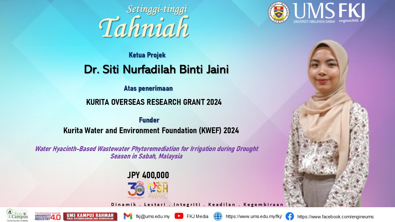 Congratulations to Dr. Siti... - Fakulti Kejuruteraan UMS | Facebook