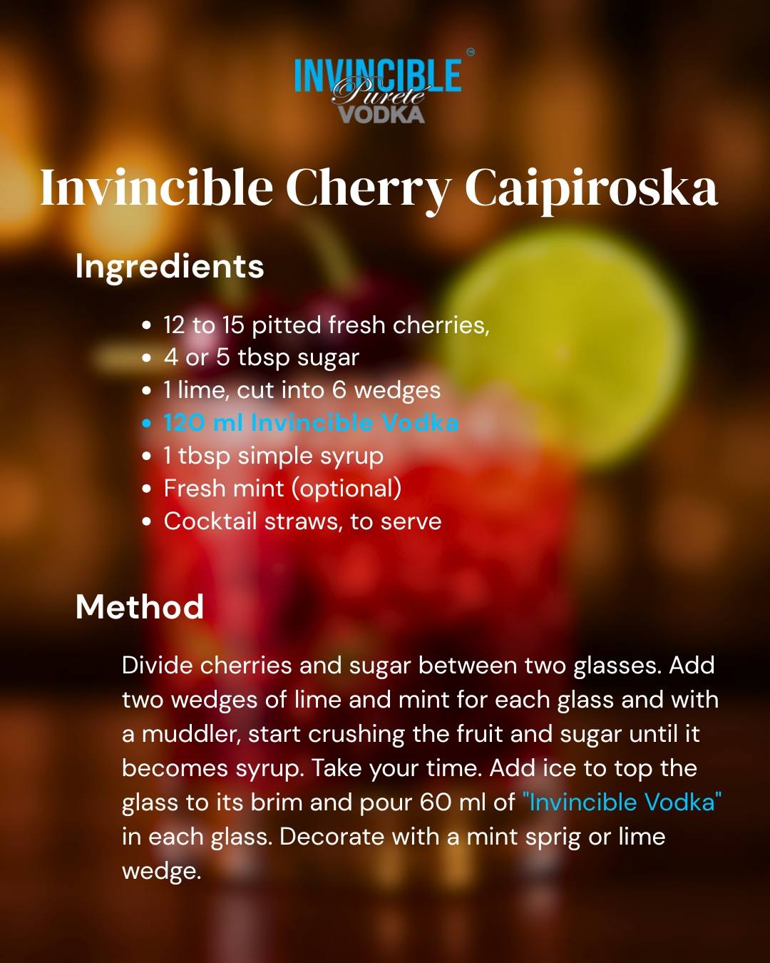Invincible Vodka