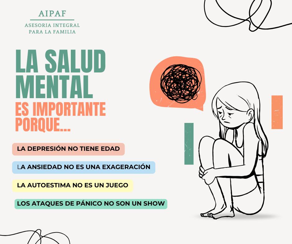Centro - La salud mental es un tema que debemos abordar con seriedad y ...