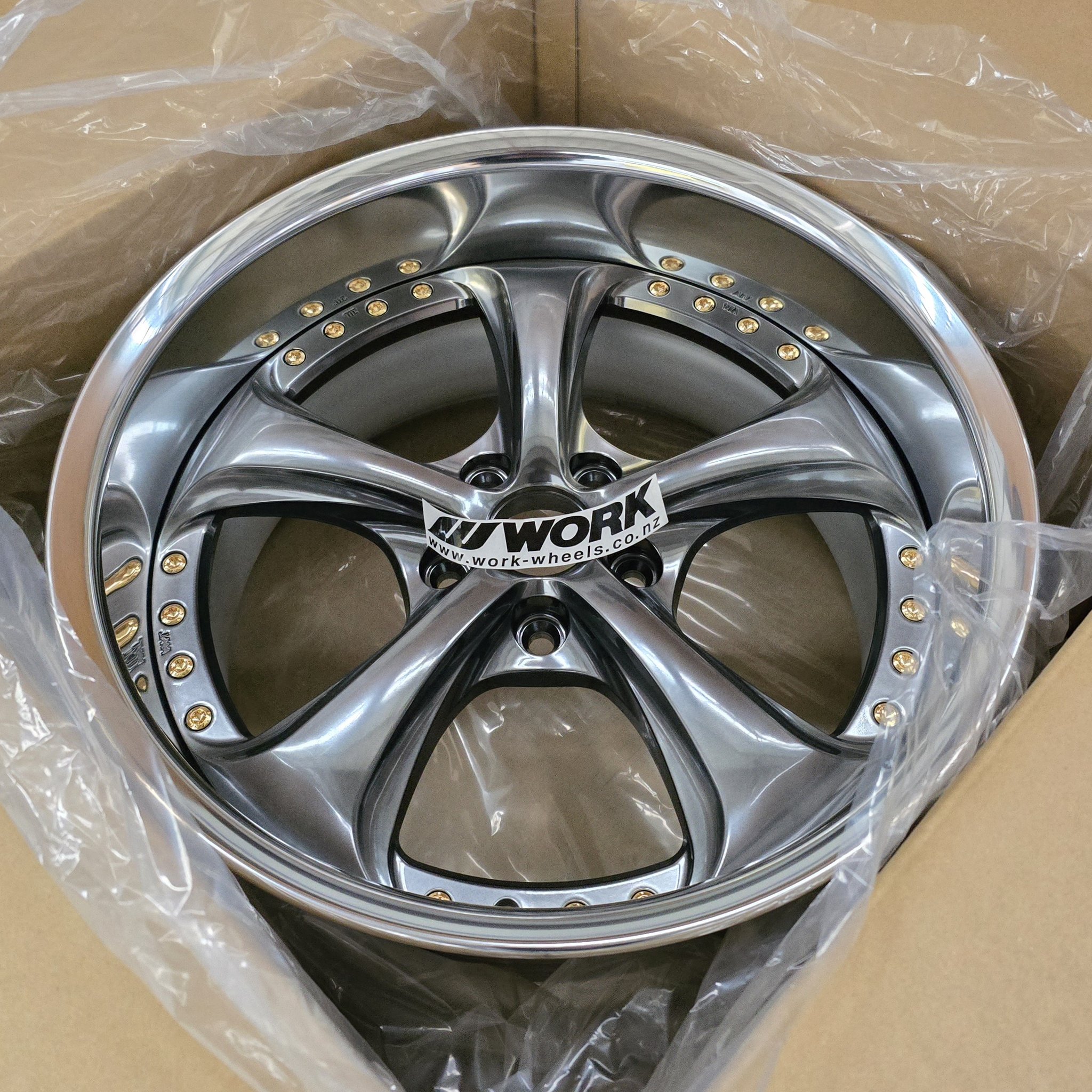 WORK Wheels New Zealand - Wheels: Emotion CR 3P (custom 3 piece wheel ...