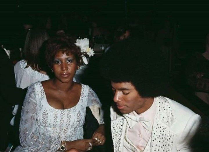 Michael Jackson and Aretha Franklin #70s