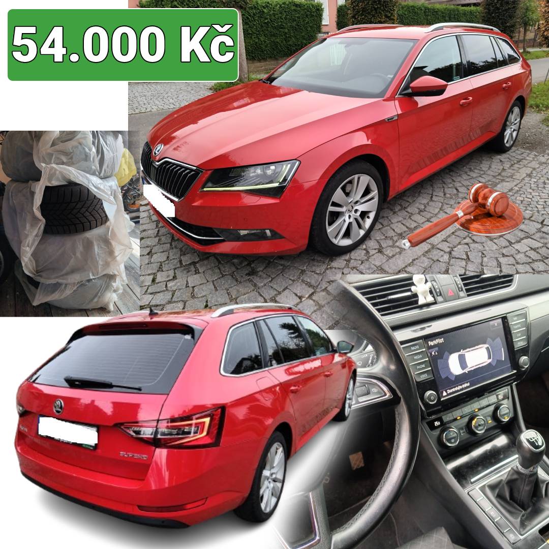 Dražby - Škoda Superb Combi - 54.000 Kč ️ https://www.extrh.cz/do-28-10 ...