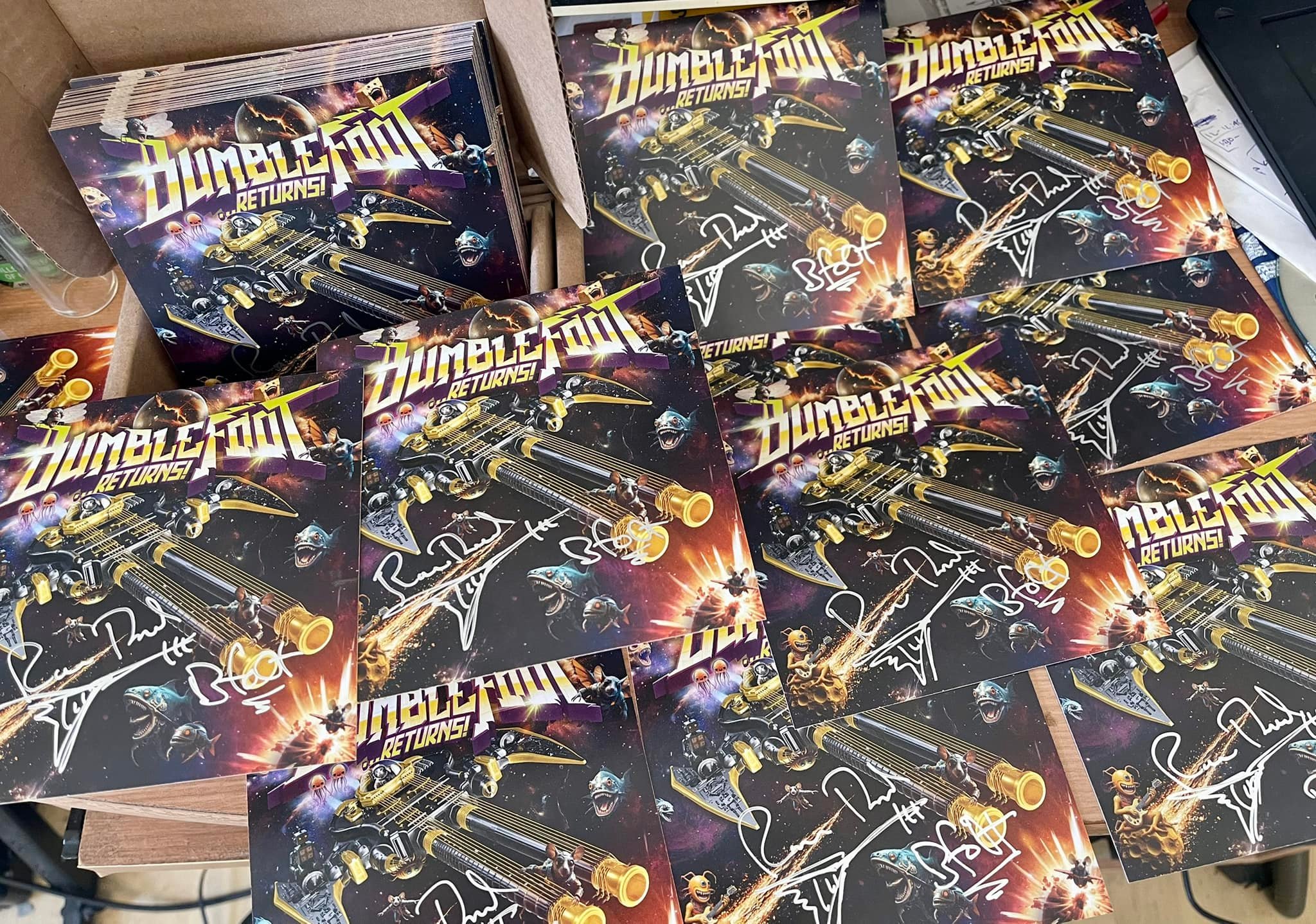 Abnormal' CD & merch now available at Bumblefoot.com 🤘🤪🤘