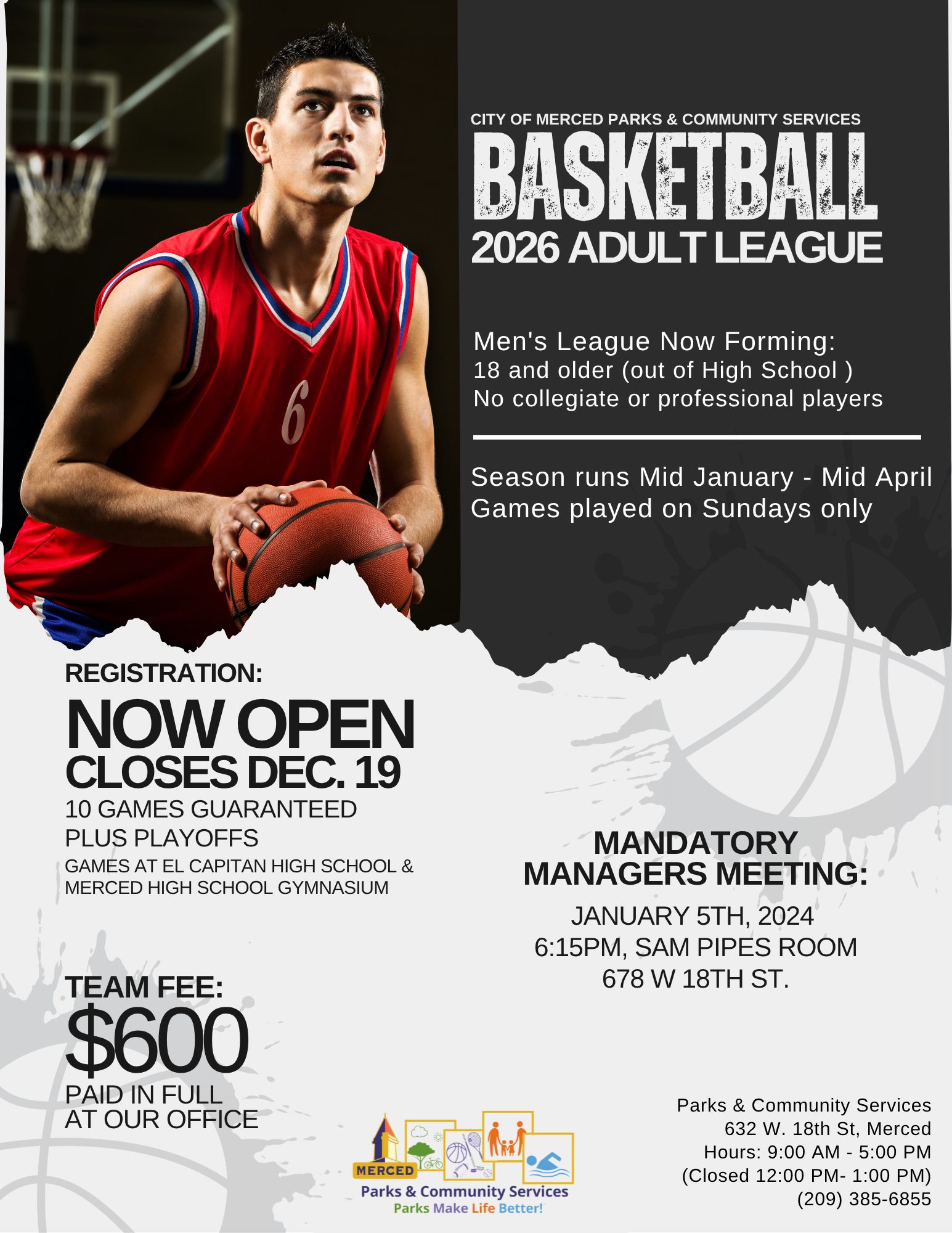 City - Get your team together — the City of Merced Parks & Community ...