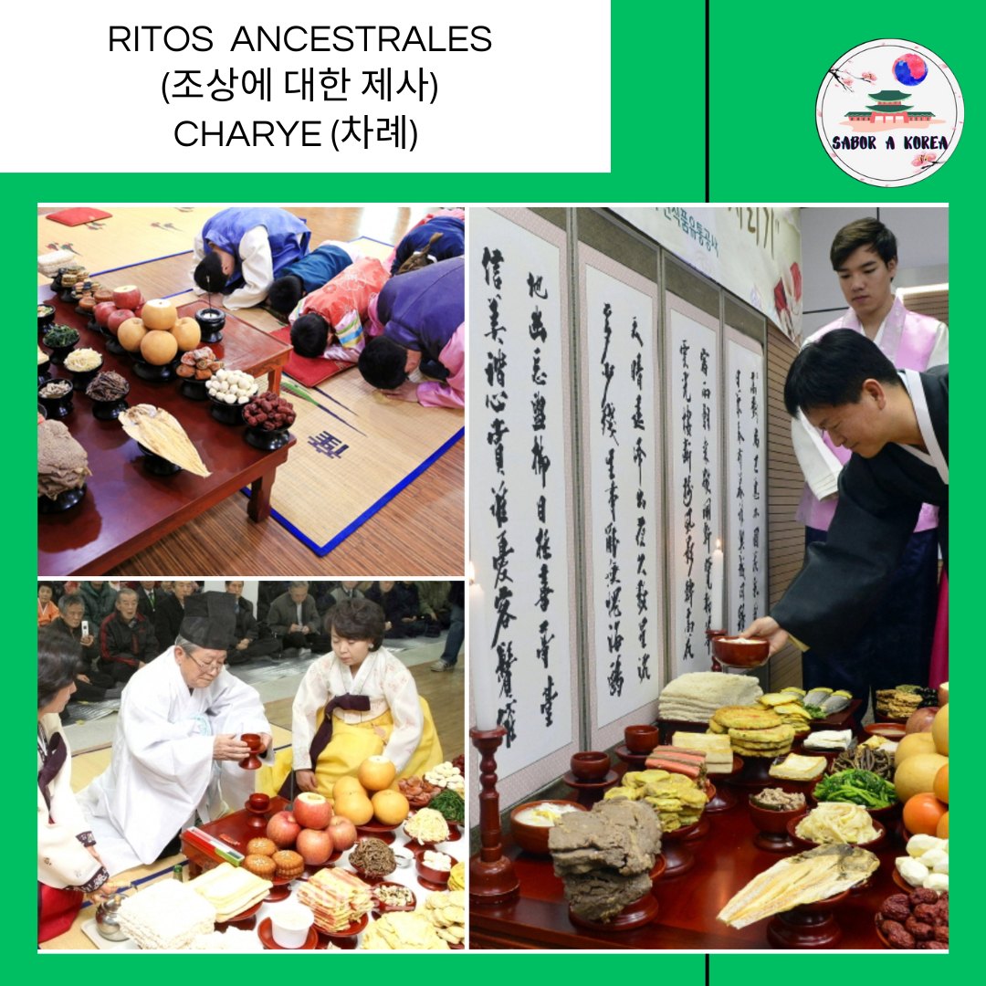 Sabor - Cultura de Korea… Ritos ancestrales (조상에 대한 제사). Charye (차례) es ...