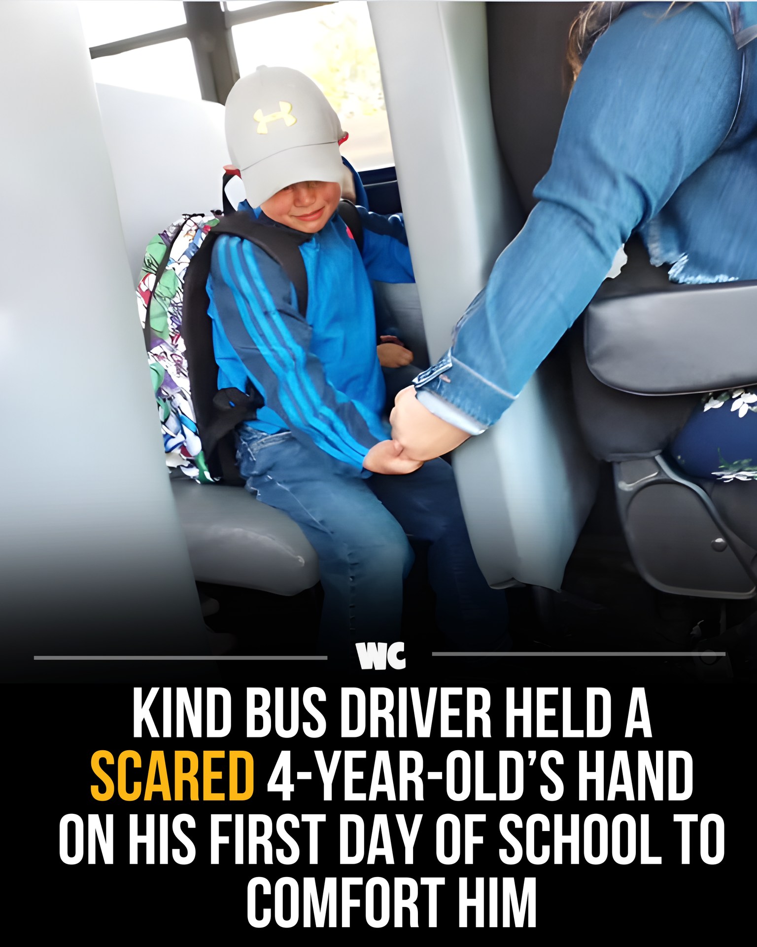 Watercooler - Four-year-old Axel Johnson faced his first bus ride with ...