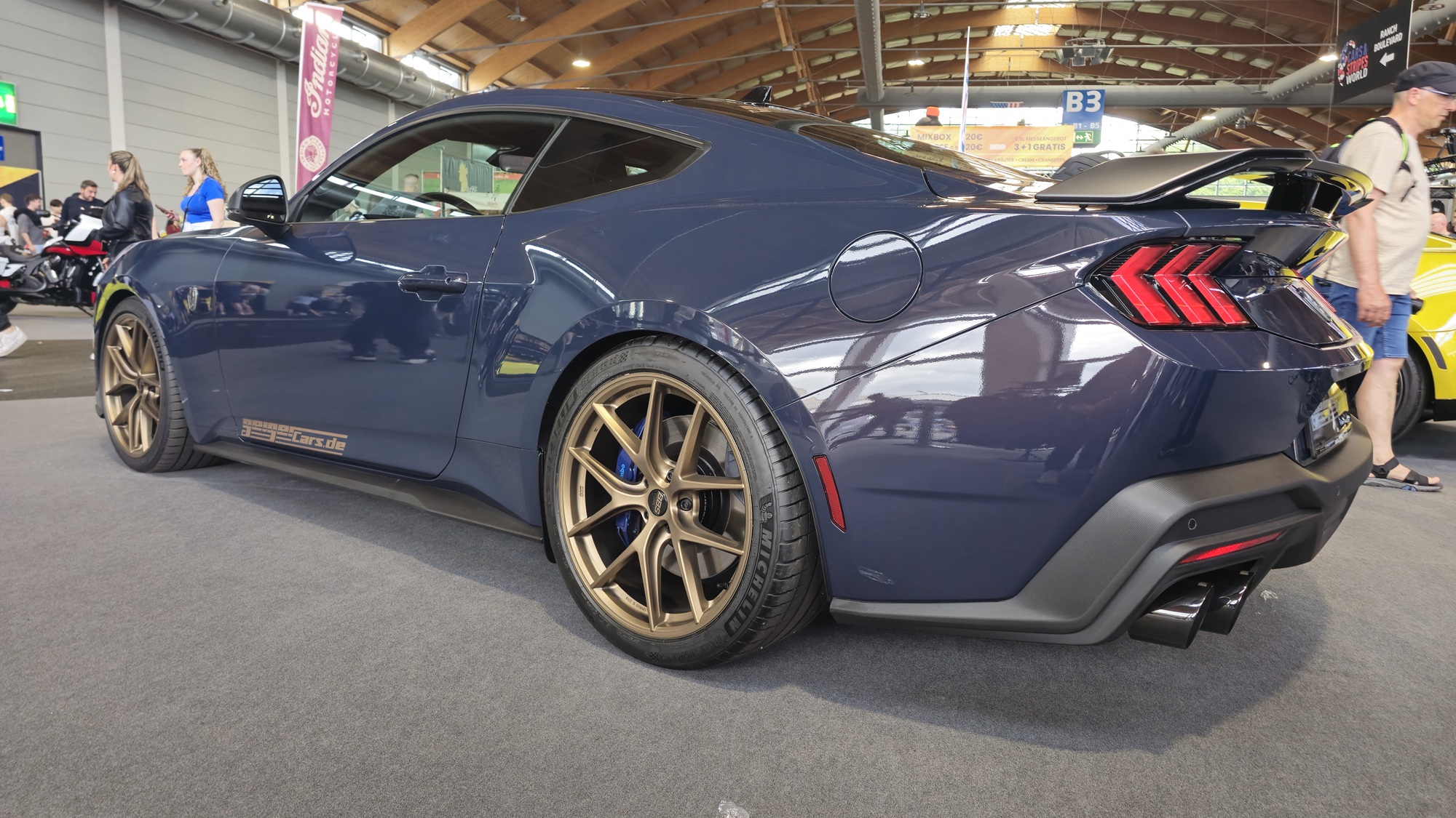 Top Hufe für das Geiger-Ponycar: Ford Mustang goes BBWS CI-R