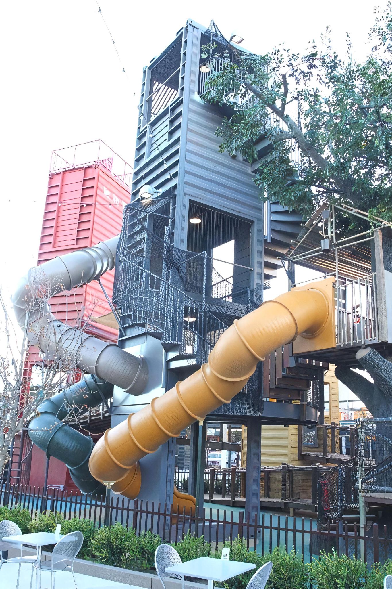 Shipping - From Shipping Yard to Playground: Containers Turned Into ...
