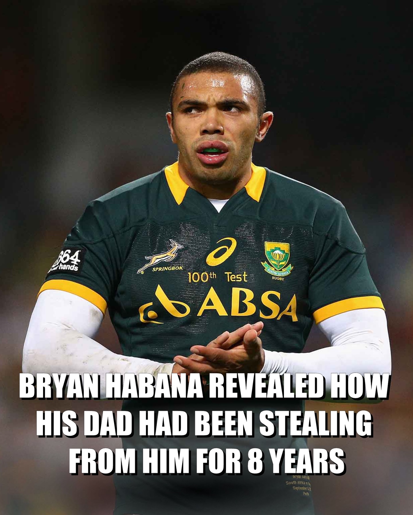 Champagne Rugby - Springbok great Bryan Habana has... | Facebook