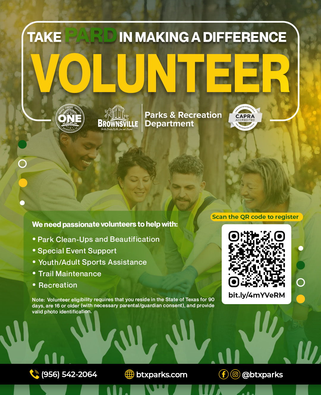 Calling all... - Brownsville Parks & Recreation Department | Facebook