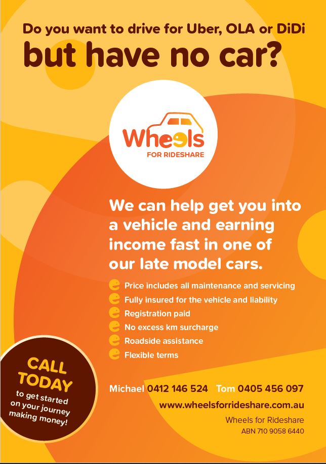 Wheels for Rideshare
