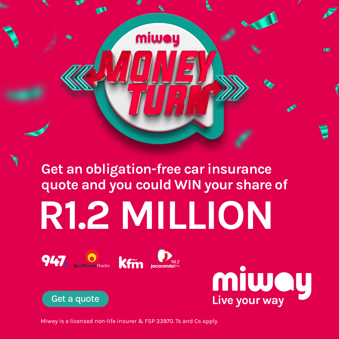 Miway - Don’t just drive, drive towards your share of R1.2 MILLION! Get ...