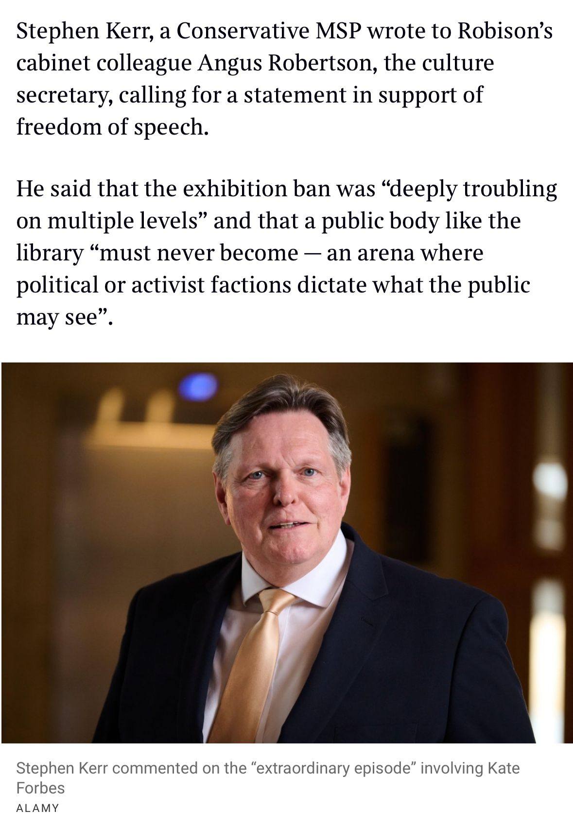 The events this week at the National... - Stephen Kerr MSP | Facebook