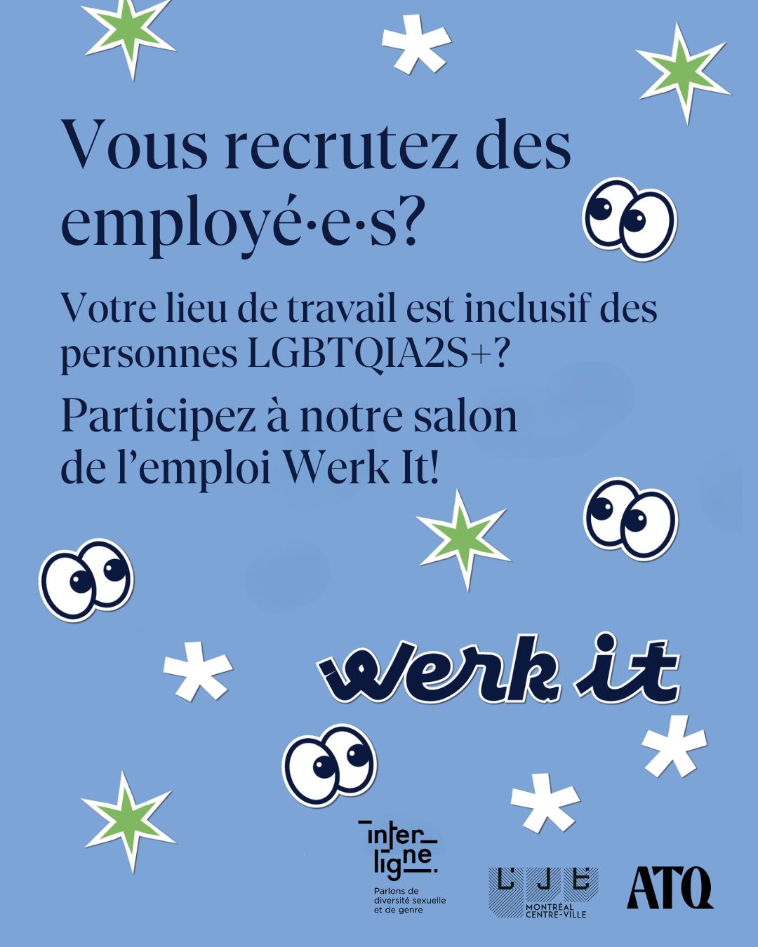 ATQ - Le salon de l'emploi inclusif Werk it! revient pour... | Facebook