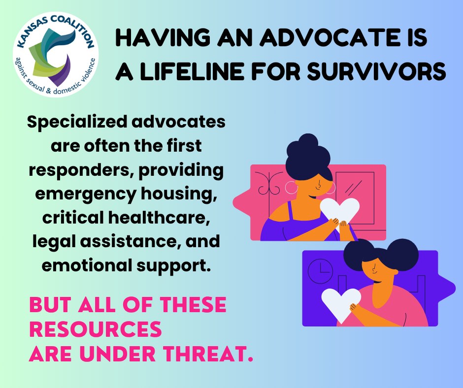 Kansas Coalition Against Sexual and Domestic Violence (KCSDV) added a ...