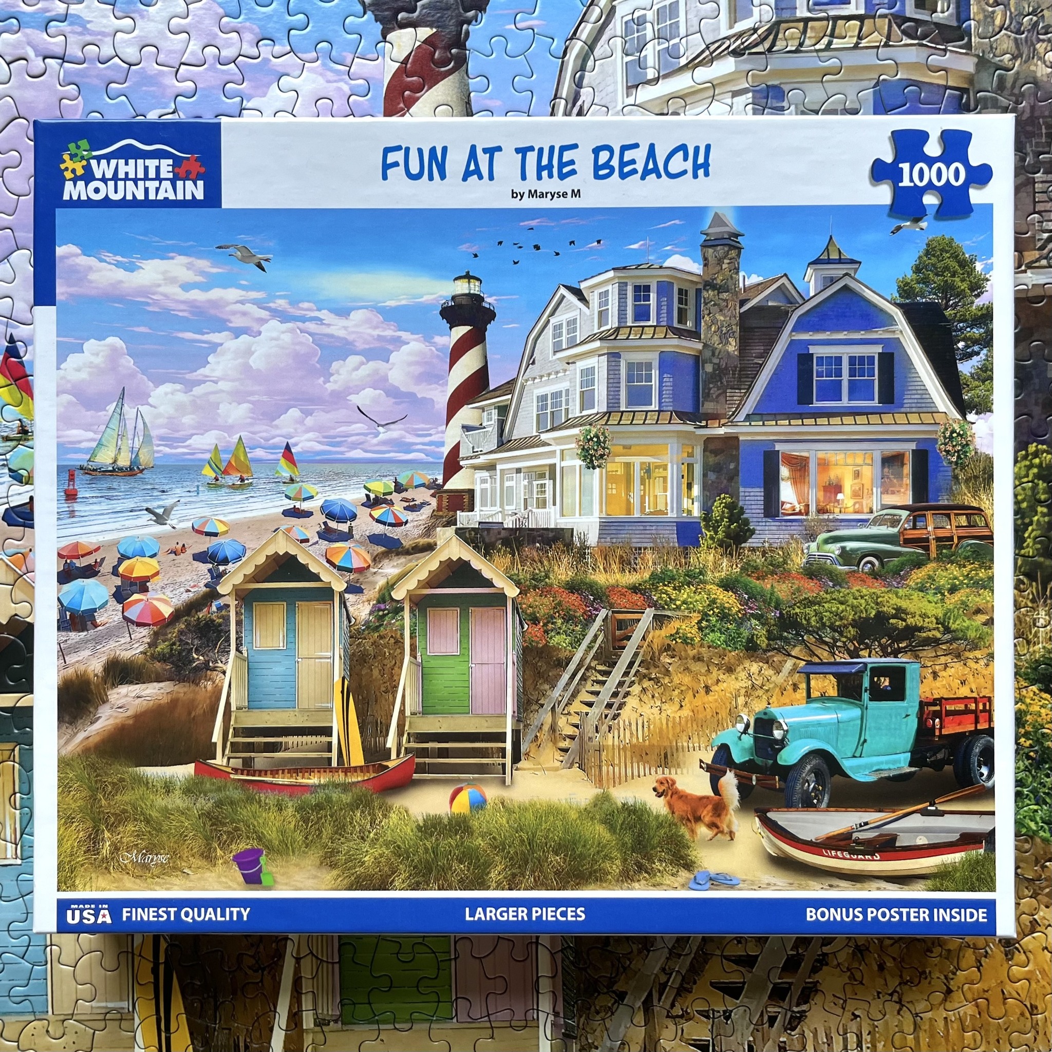 I Love Illinois 1000-Piece Puzzle - Landmarks, Sports & History Jigsaw For Adults & Family