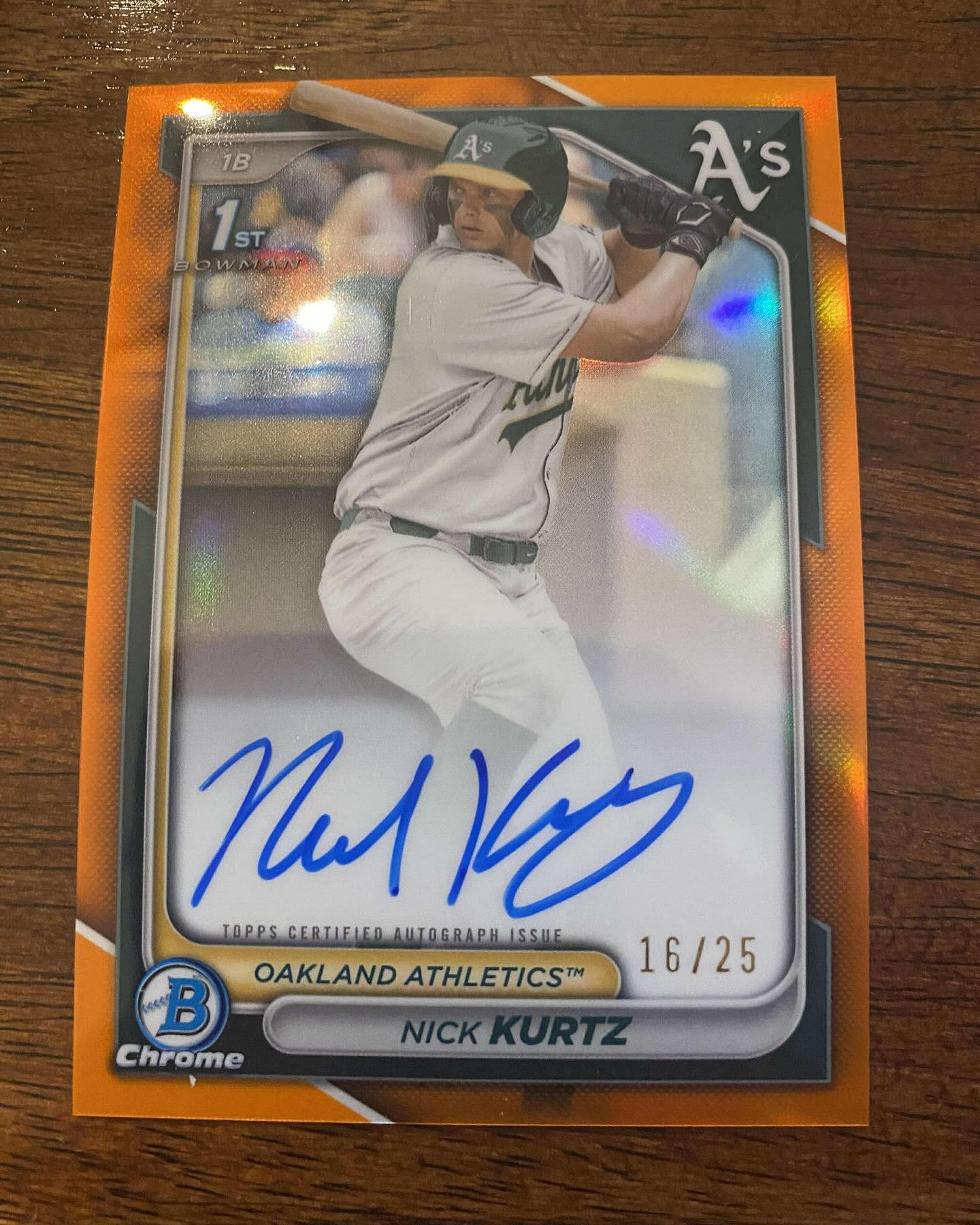 Brett went for it and tried a box of 2024 Bowman Draft Jumbo today 