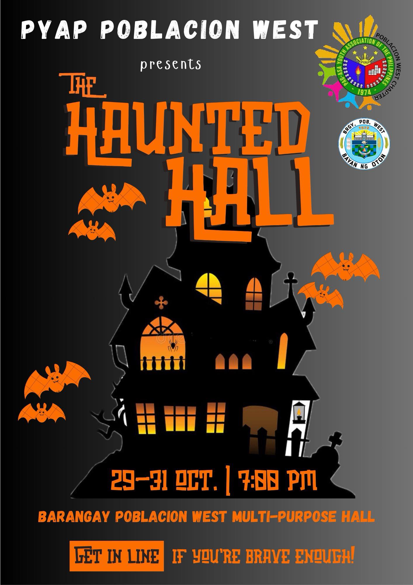 Pyap - 🎃 Get Ready to Scream! 🎃 The PYAP Poblacion West HAUNTED HALL is ...