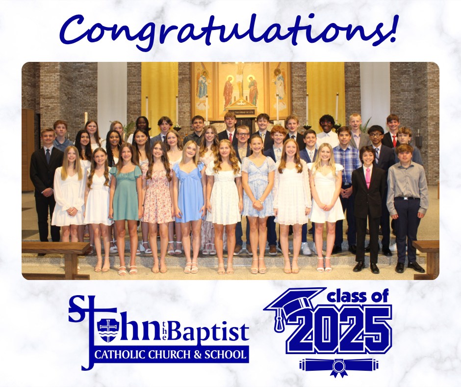 St. - Congratulations to our 8th graders who graduated last night!! We ...