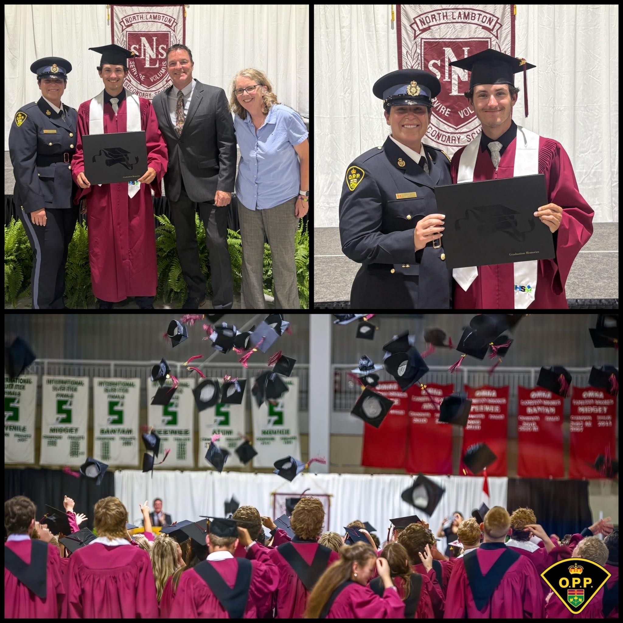Ontario - #LambtonOPP members had the honour of attending North Lambton ...
