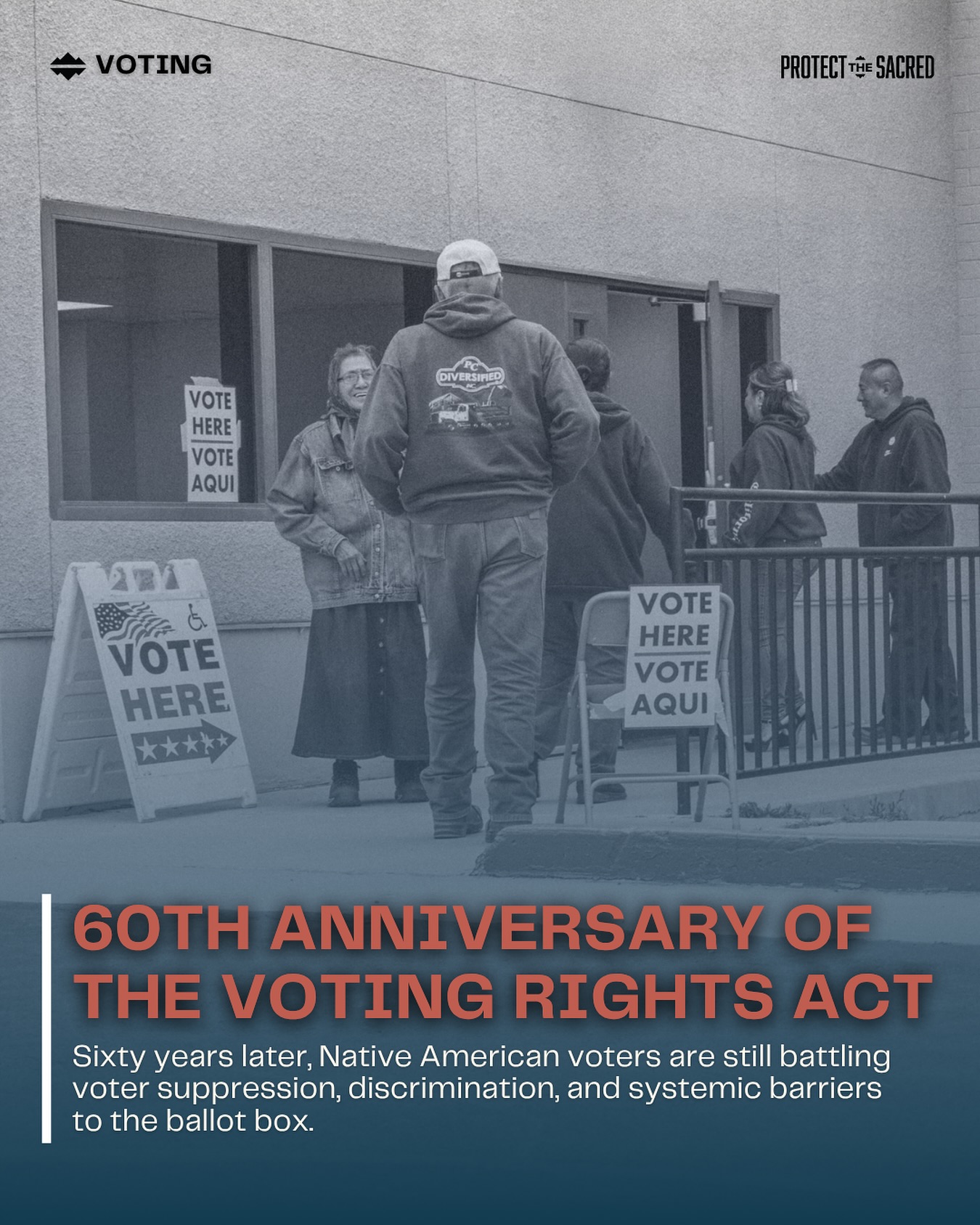 The Voting Rights Act of 1965 was a... - Protect the Sacred | Facebook