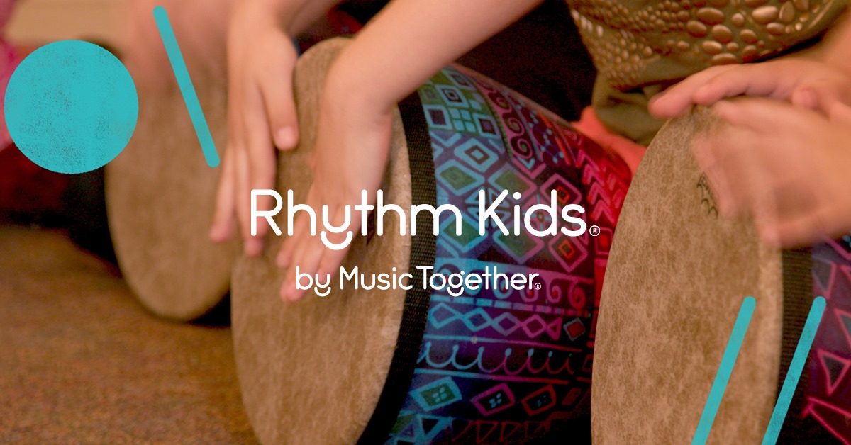 Drum with us in our Rhythm Kids Class!
