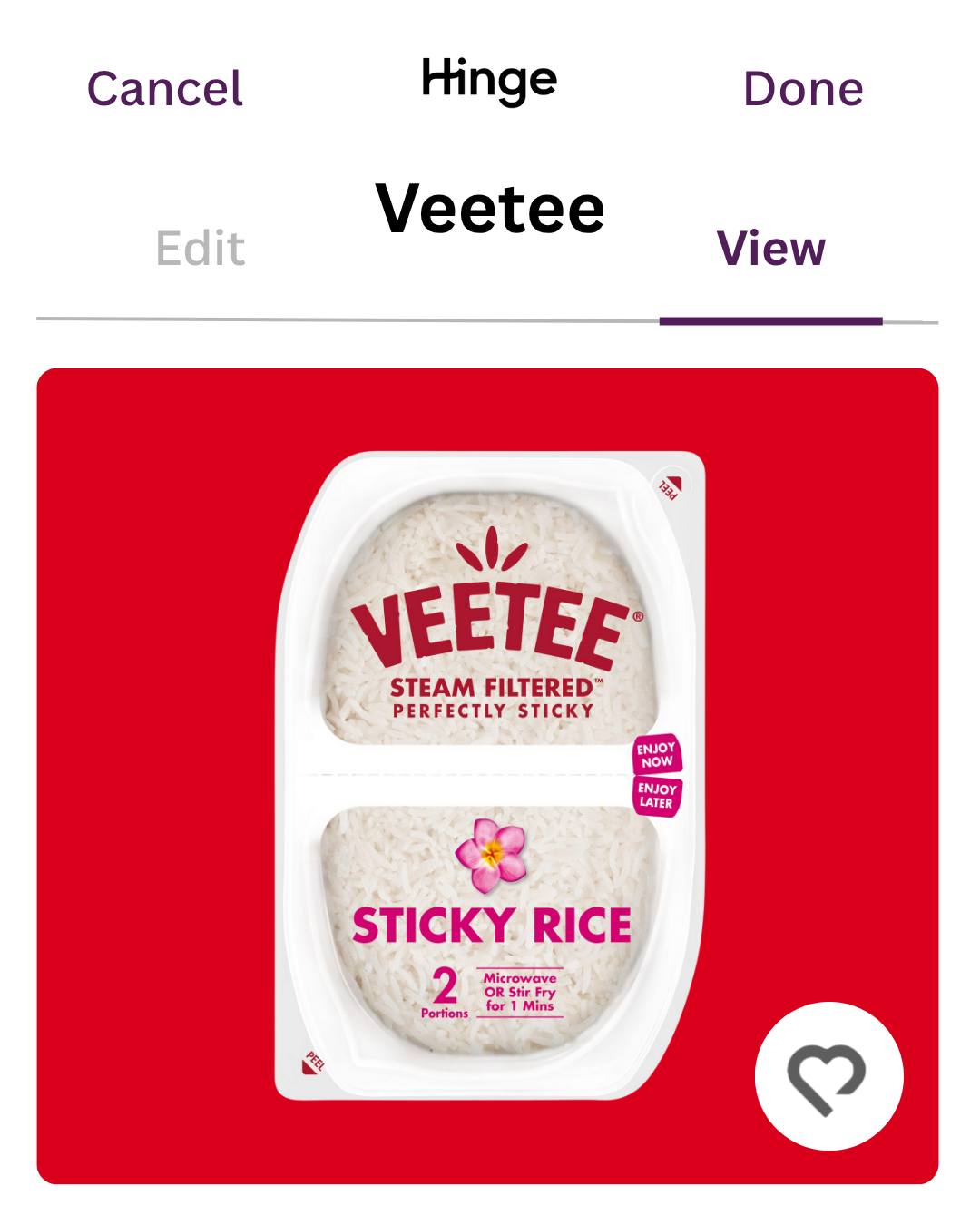 Veetee | Rochester