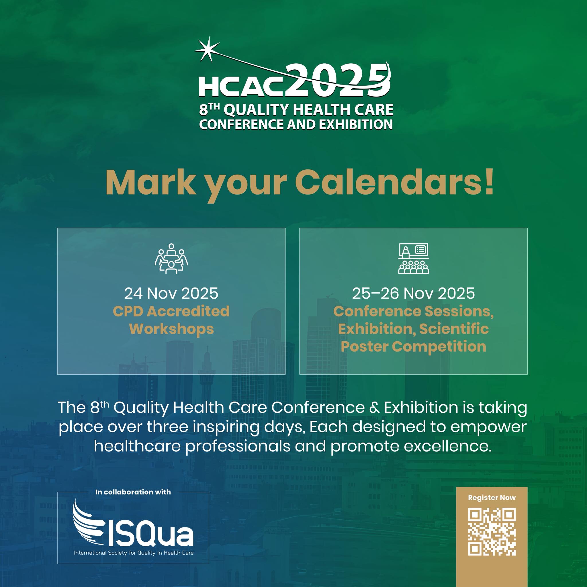 يقام... - HCAC Quality Health Care Conference & Exhibition | Facebook